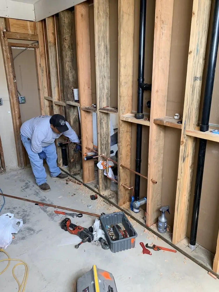 Commercial rough-in plumbing for Trenchless Sewer Repair in Lionspaw